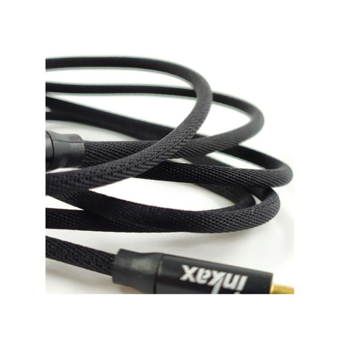 Аудиокабель 3,5mm AUX INKAX 3pin в тканевой оплетке