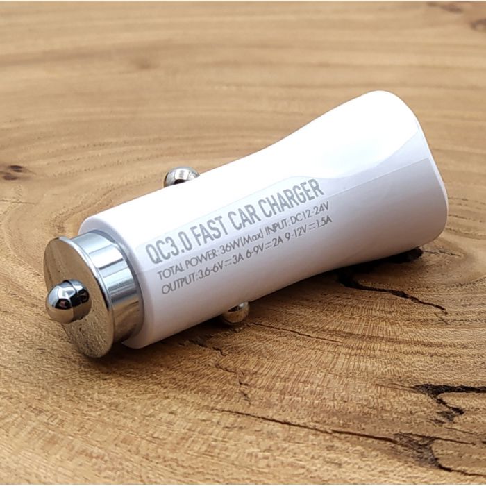Автомобильное зарядное устройство + кабель Type-C QC3.0/2USB  Ldnio C511Q
