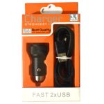 АЗУ LDNIO C302 (v8) 3.6A/2USB 2 в 1 PREMIUM