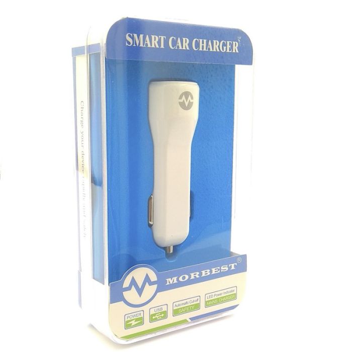 АЗУ Morbest 2USB/3A White (Белый)