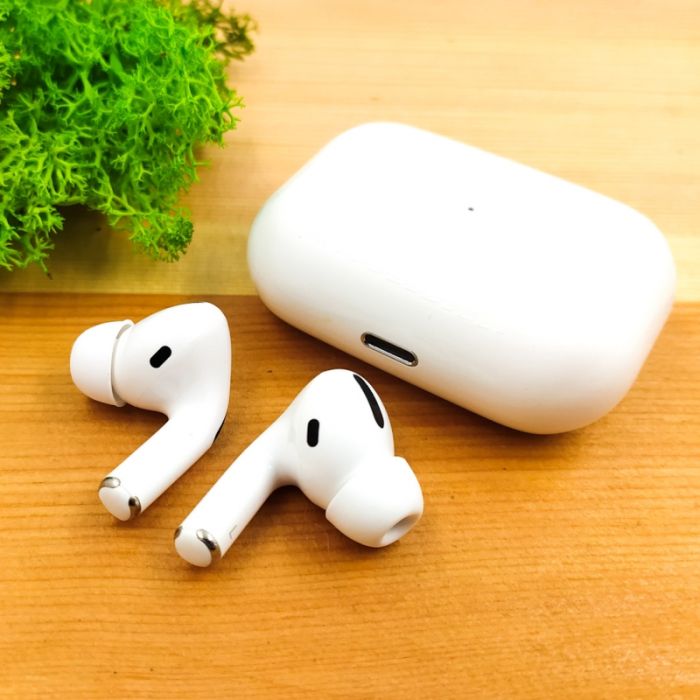 Беспроводные  наушники с беспроводной зарядкой(чехол в комплекте)  Apple AirPods Pro XO F70 Plus