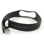 Силиконовый ремешок браслет для Mi Band 3 Black