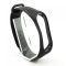 Силиконовый ремешок браслет для Mi Band 3 Black