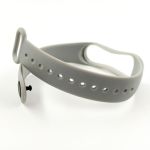 Силиконовый ремешок браслет для Mi Band 3 Gray