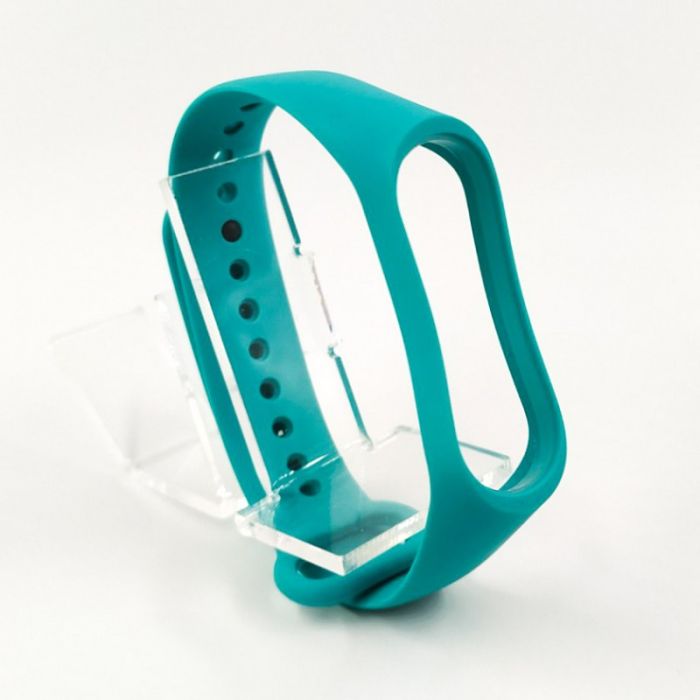 Силиконовый ремешок браслет для Mi Band 3/4 Green