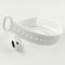 Силиконовый ремешок браслет для Mi Band 3 White