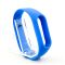 Силиконовый ремешок браслет для Mi Band 2 Blue