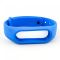 Силиконовый ремешок браслет для Mi Band 2 Blue