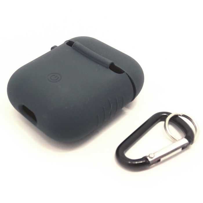 Чехол Jacket для наушников AirPods Black (Черный)