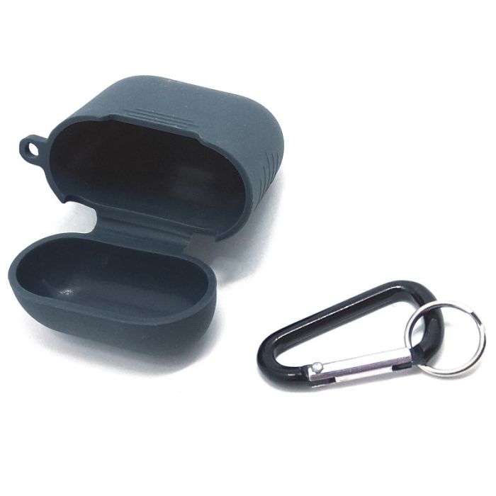 Чехол Jacket для наушников AirPods Black (Черный)