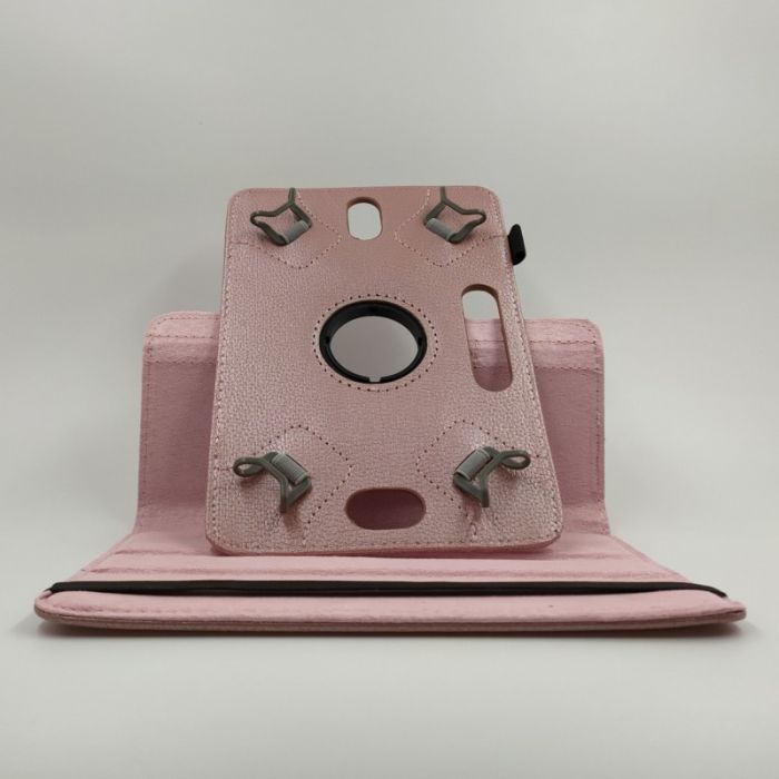 Универсальный чехол-книжка G-CASE для планшета с подставкой 10" Rose Gold