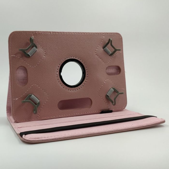 Универсальный чехол-книжка G-CASE для планшета с подставкой 10" Rose Gold