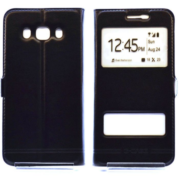 Чехол-книжка G-CASE Samsung Galaxy J5 2016 J510 Black (Черный)