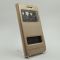 Кожаный противоударный чехол-книжка G-CASE Samsung Galaxy J5 2016 J510 Gold