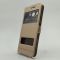 Кожаный противоударный чехол-книжка G-CASE Samsung Galaxy J5 2016 J510 Gold
