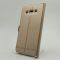 Кожаный противоударный чехол-книжка G-CASE Samsung Galaxy J5 2016 J510 Gold