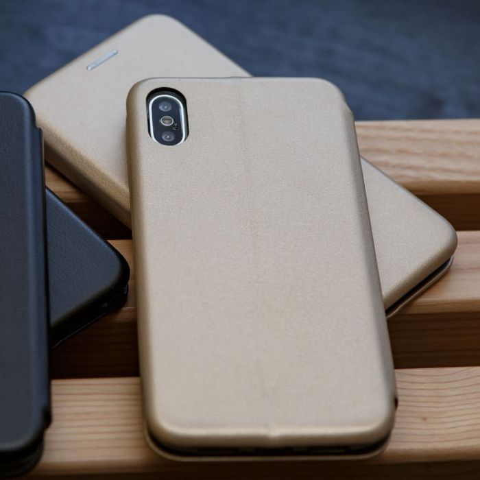 Чехол-книжка G-CASE WING iPhone X/Xs Gold (Золотой)