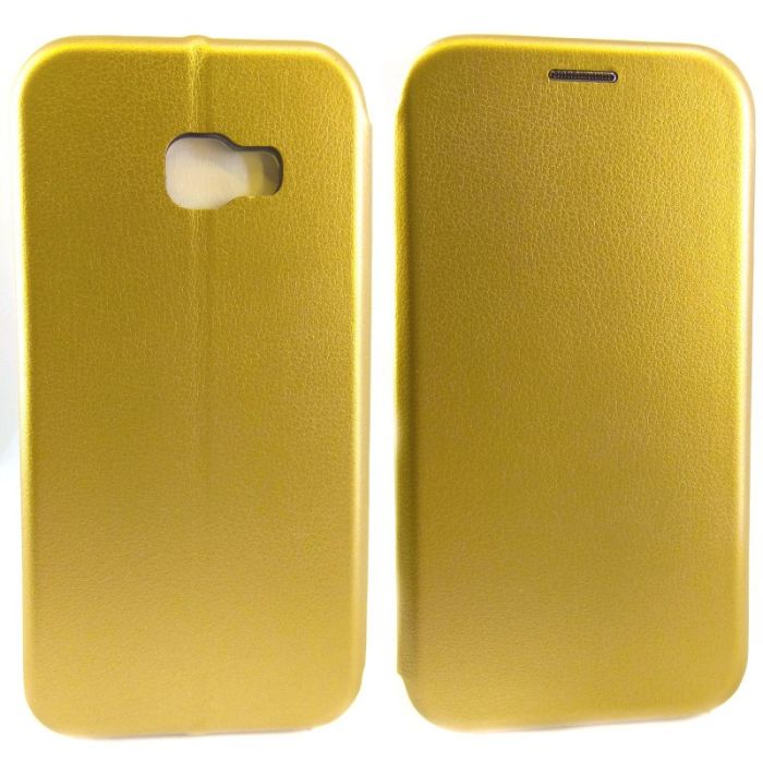 Чехол-книжка G-CASE WING Samsung Galaxy A5 2017 Duos A520 Gold (Золотой)