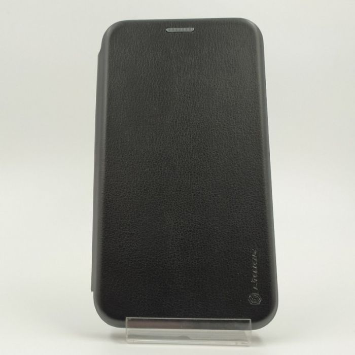 Кожаный противоударный чехол-книжка Nillkin Samsung Galaxy J7 Black
