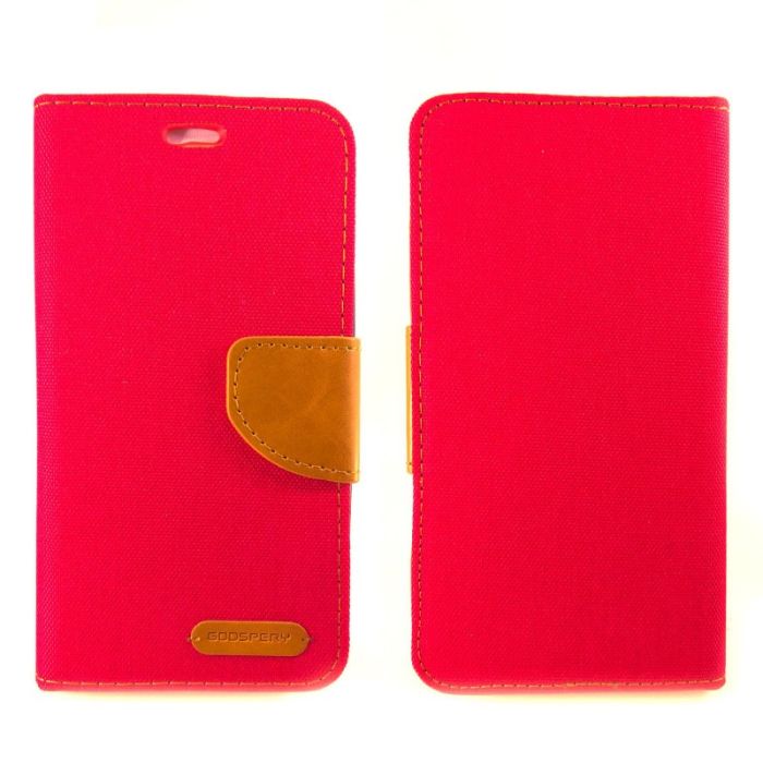 Универсальный чехол-книжка Goospery 4.5-5.0" Pink (Розовый)