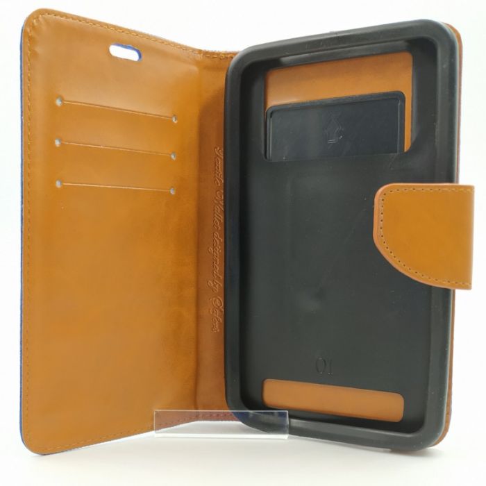 Универсальный чехол-книжка Goospery 5.0-5.5" Jeans (Синий)