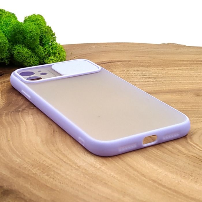 Чехол HOCO Smoke case Camera Protection для Iphone 11 Lilac