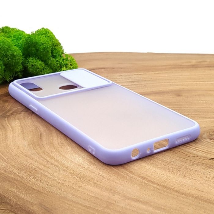 Чехол HOCO Smoke case Camera Protection для Samsung A10s Lilac