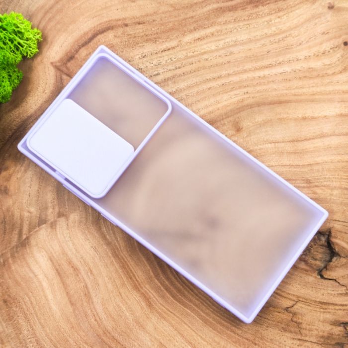 Чехол HOCO Smoke case Camera Protection для Samsung Note20 Lilac
