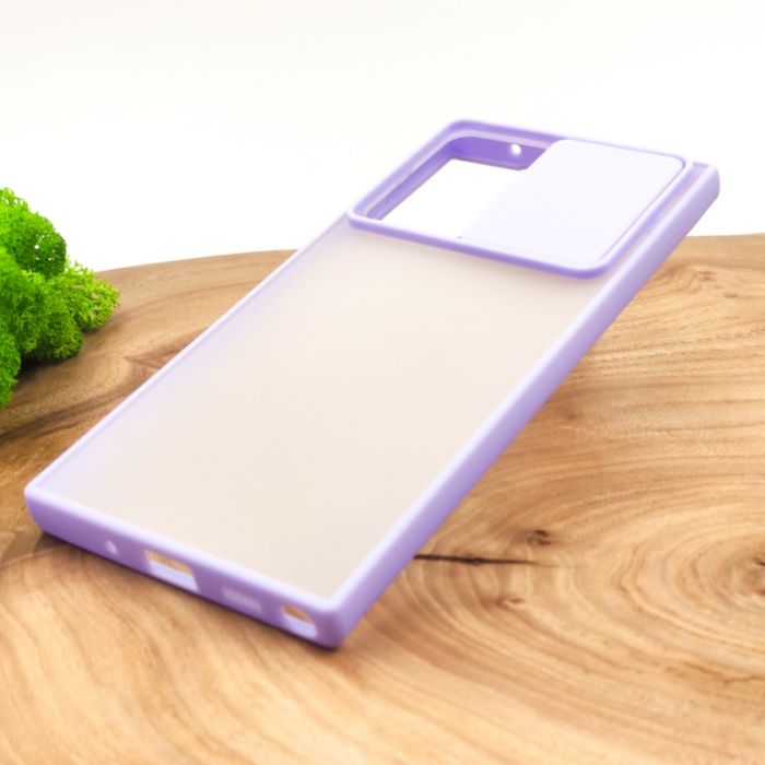 Чехол HOCO Smoke case Camera Protection для Samsung Note20 Ultra Lilac