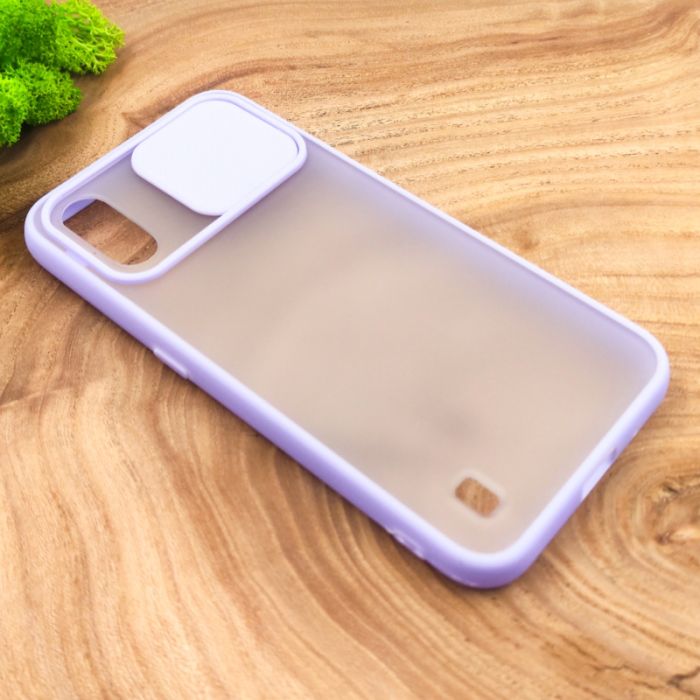 Чехол HOCO Smoke case Camera Protection  Samsung A01 Lilac