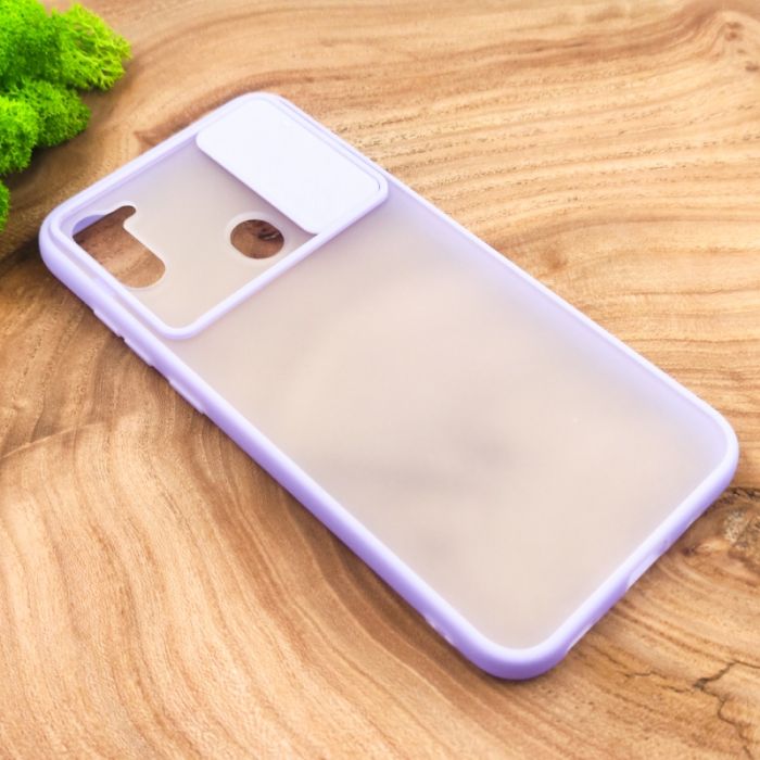 Чехол HOCO Smoke case Camera Protection  Samsung A11 Lilac