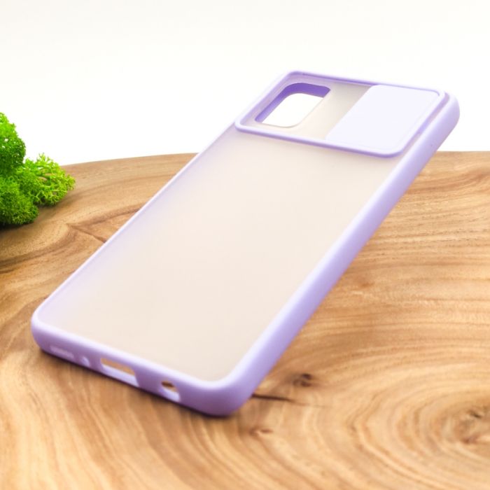 Чехол HOCO Smoke case Camera Protection  Samsung A41 Lilac