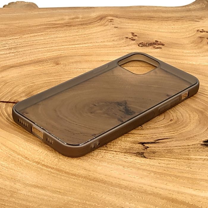 Чехол силиконовый REMAX ультратонкий тонированный для Iphone 12(6.1) Gray