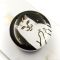 Держатель для телефона PopSocket Brave Cat glitter