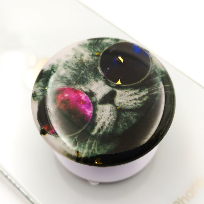 Держатель для телефона PopSocket Steep Cat glitter