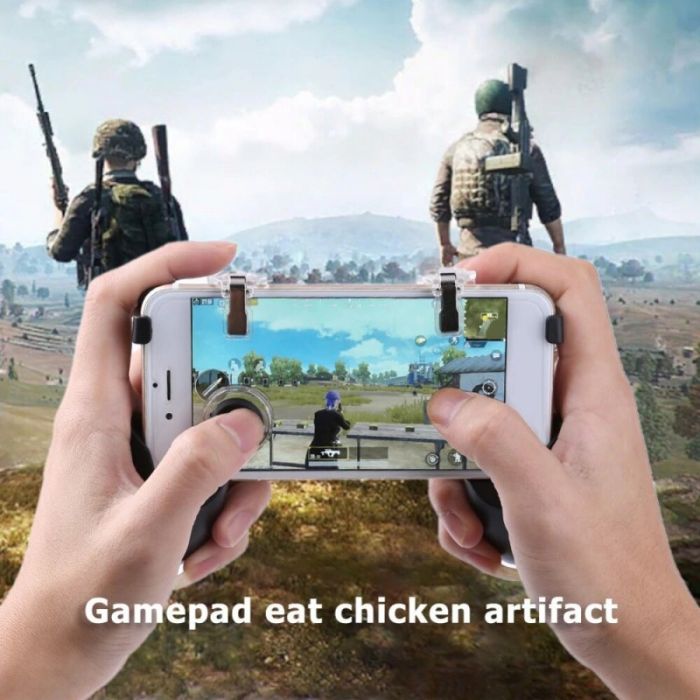 Джойстик Gamepad + триггеры для мобильного телефона 5 в 1 для Android/IOS 4.5-6.5