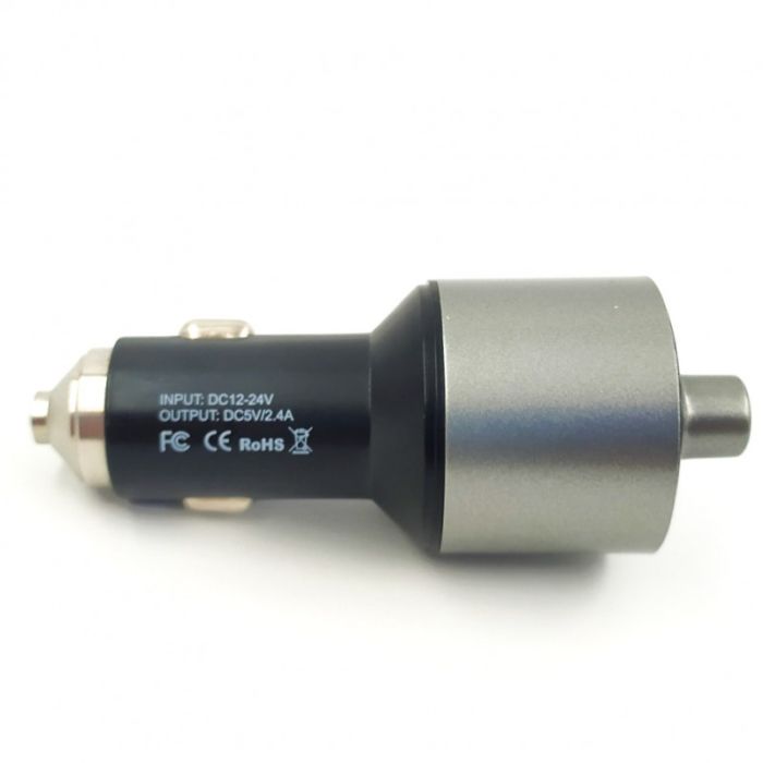 Автомобильный FM модулятор + зарядное устройство 2 USB 2.4А + Bluetooth Hoco E19