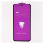 Full Glue Glass Samsung A40/A01 Black