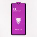 Full Glue Glass Samsung A70 Black