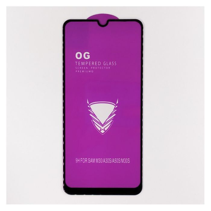 Full Glue Glass Samsung M30/M30s Black