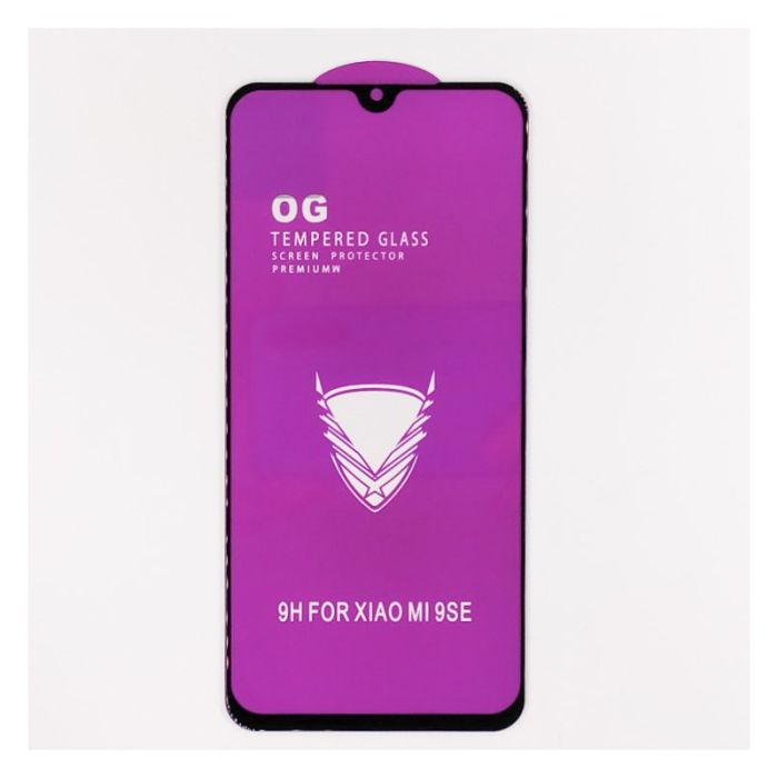 Full Glue Glass Xiaomi Mi9se/Mi Play Black