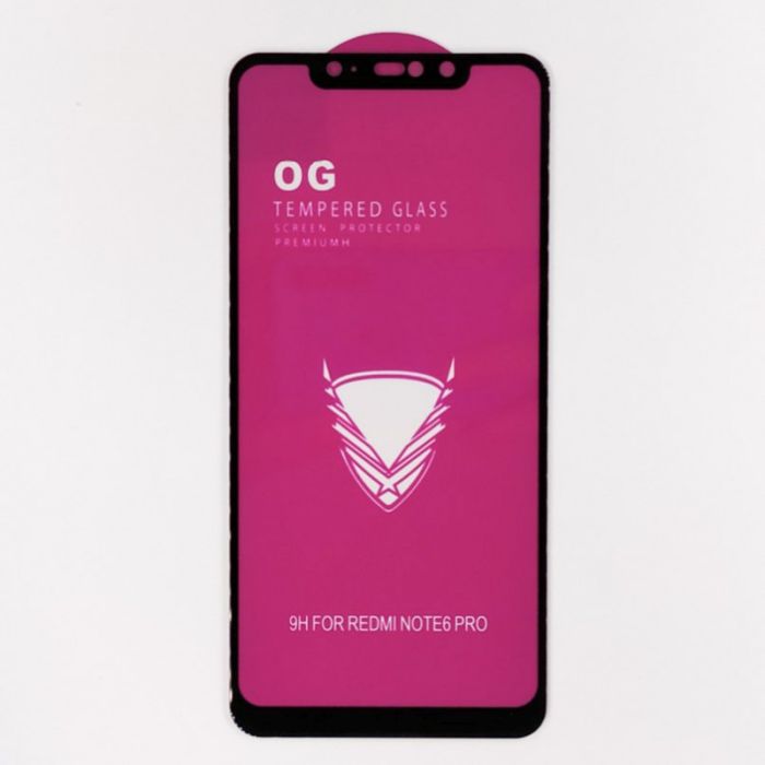 Full Glue Glass Xiaomi Note6 Pro Black