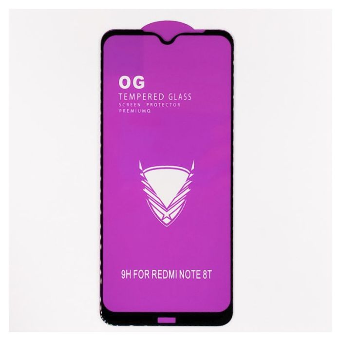 Full Glue Glass Xiaomi Redmi Note8t Black