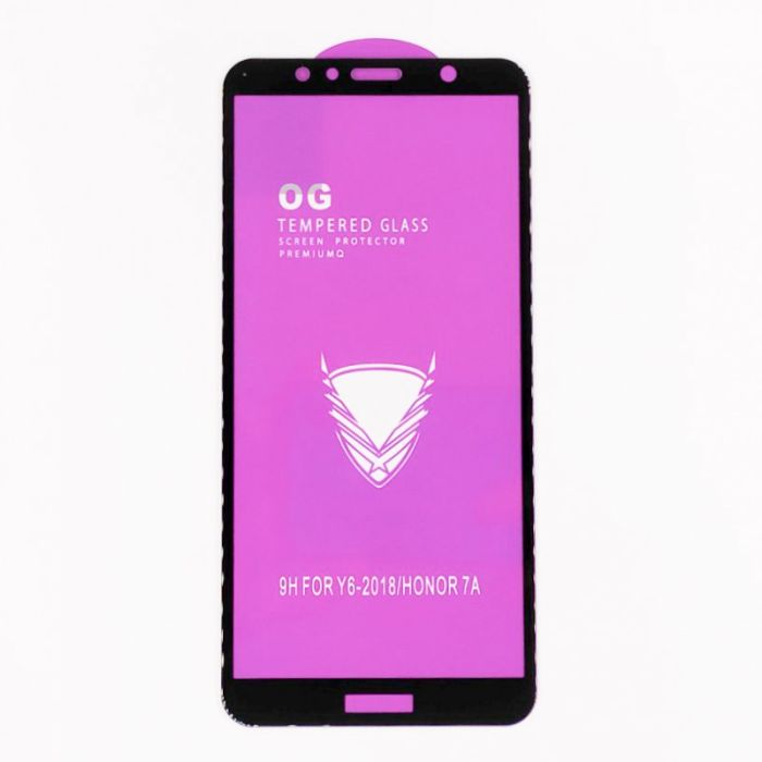 Full Glue Huawei Y6 2018 Black