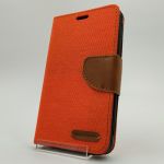 Универсальный чехол-книжка Goospery 5.0-5.5" ORANGE (оранжевый)