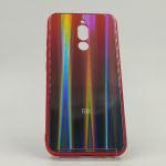 Стеклянный чехол Gradient case XIAOMI Redmi8 wine-colored