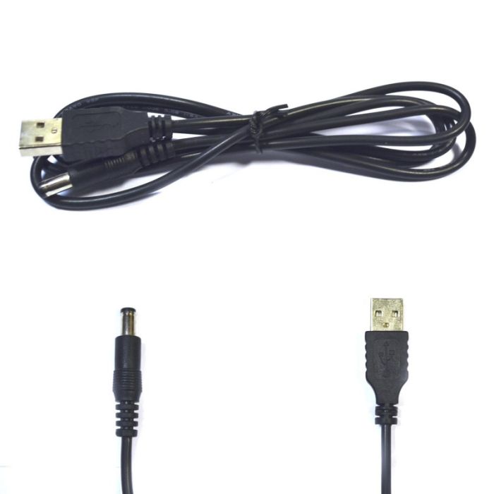 Кабель USB -  5.5 мм/2.5 мм