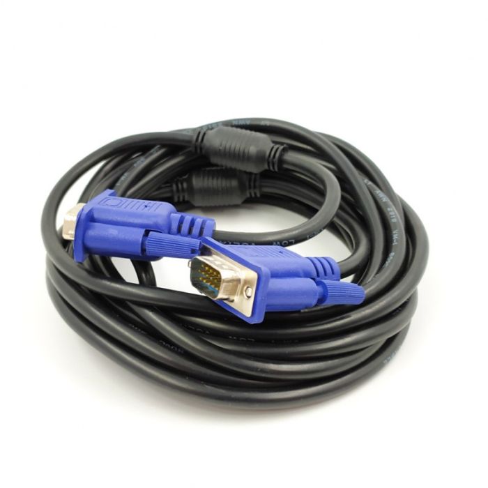 Кабель VGA на VGA (папа-папа) 5м