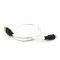 Сверхпрочный силиконовый USB кабель HOCO X21 Lightning White