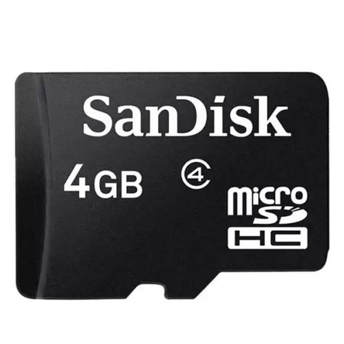 Карта памяти microSD SanDisk  4 Gb 4 Class